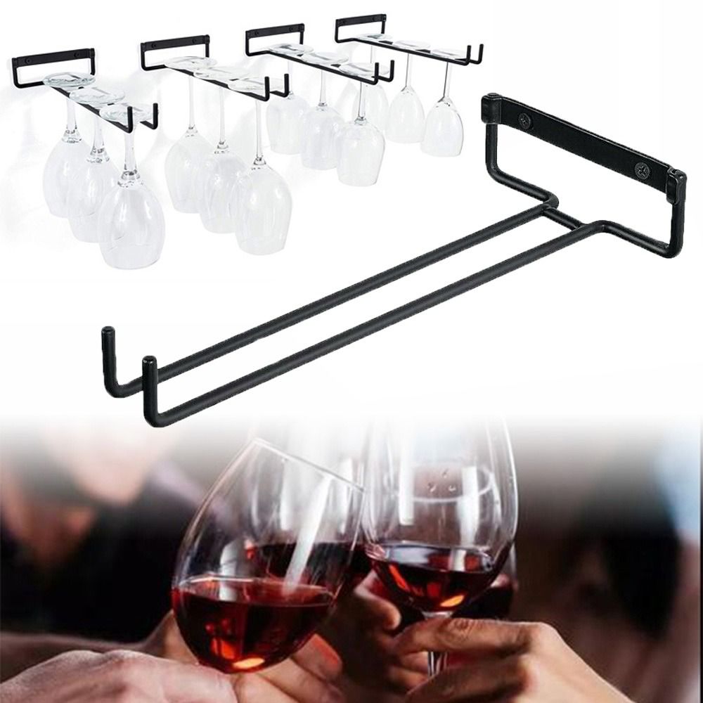 Commercial Kitchen Rack - Support mural pour verres à pied,