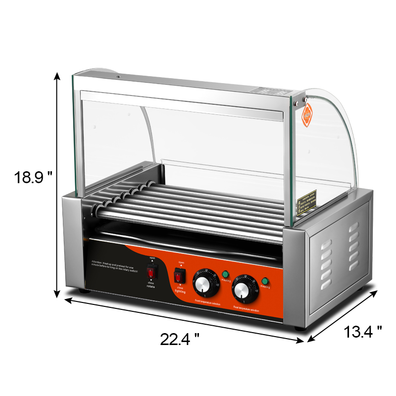 Commercial Kitchen And - Grill électrique professionnel en acier inoxydable