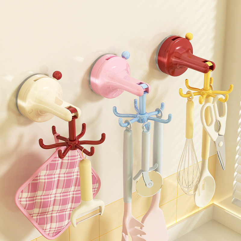 Commercial Kitchen Rack - Support de cuisine rotatif à ventouse