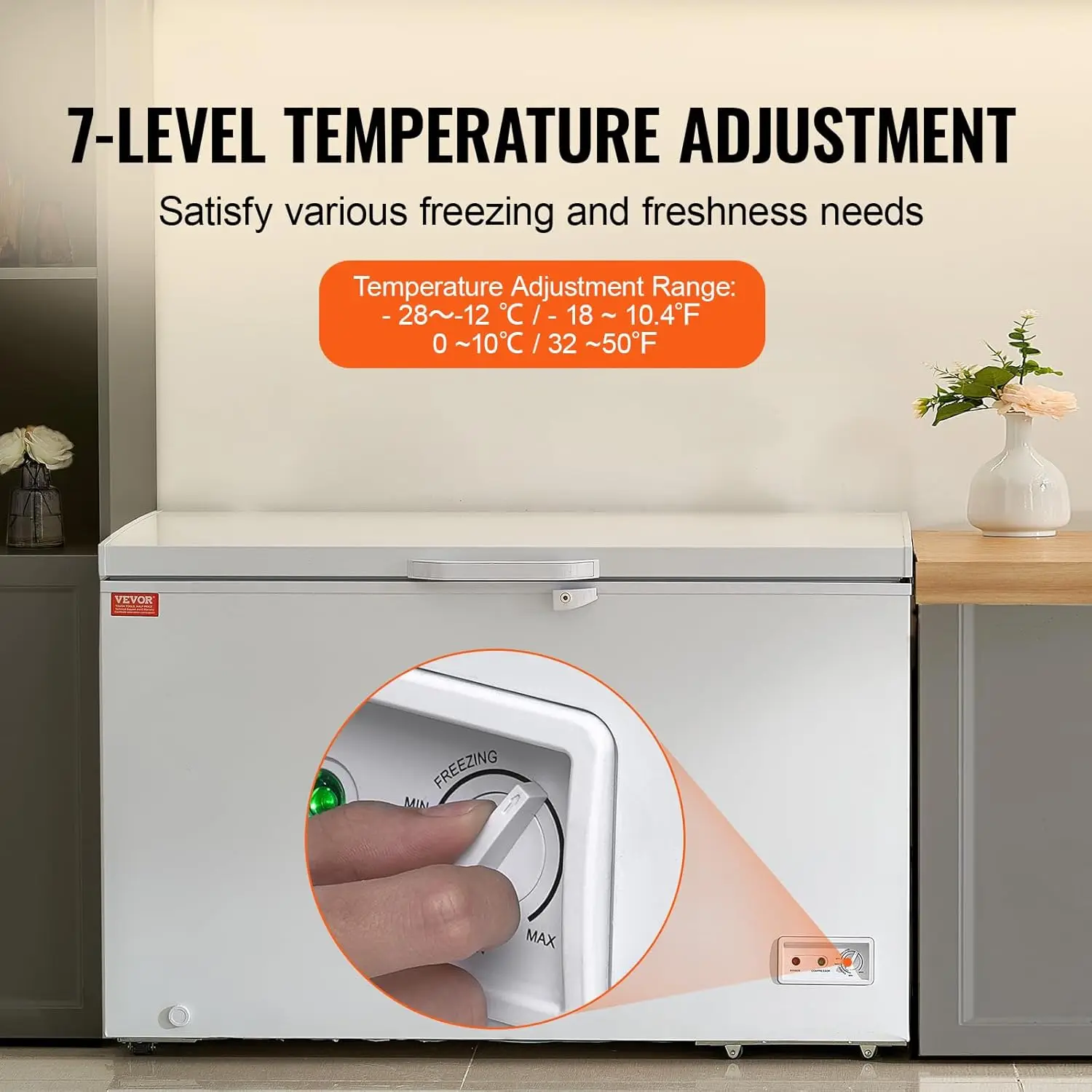 Congélateur coffre, 345 L (12, - Commercial Chest Freezer avis et prix