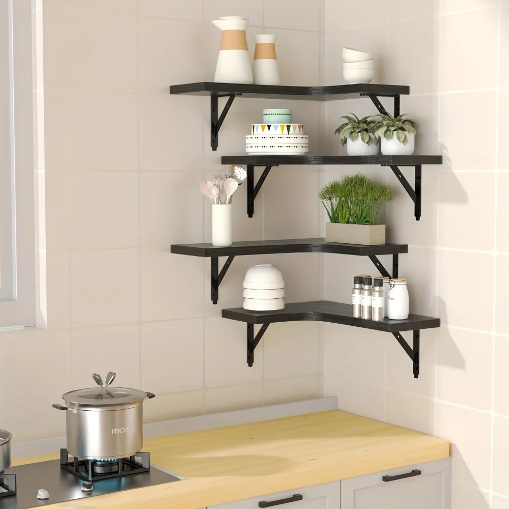 Étagères flottantes en bois na - Commercial Kitchen Rack avis et prix