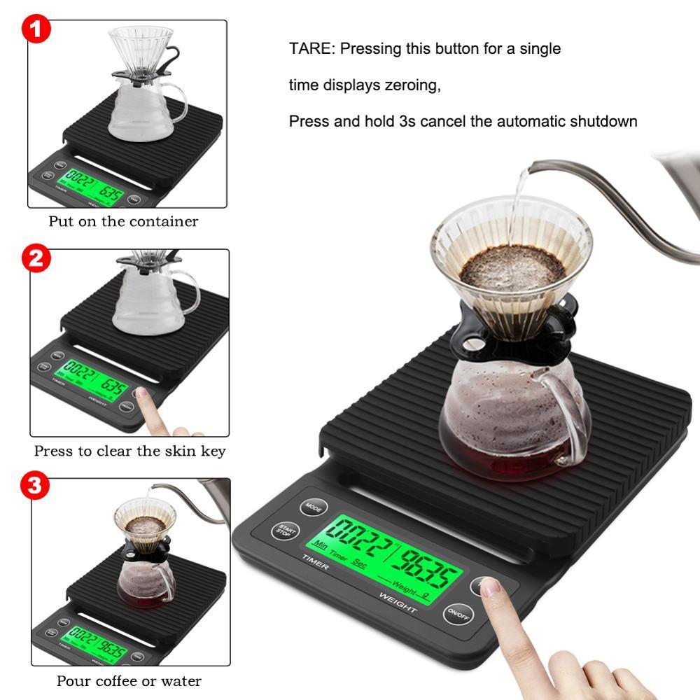 Balance à café à filtre 3kg/0. - Commercial Kitchen Timer avis et prix