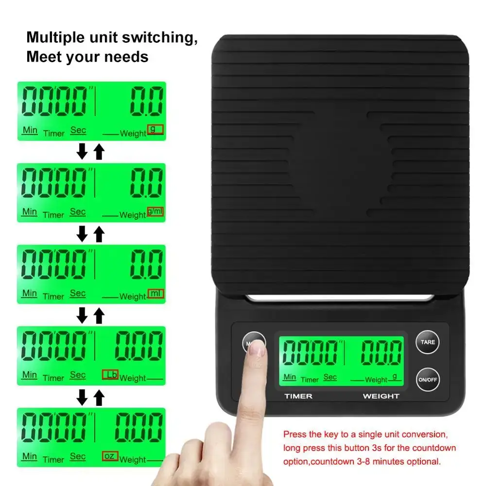 Balance à café à filtre 3kg/0. - Commercial Kitchen Timer avis et prix