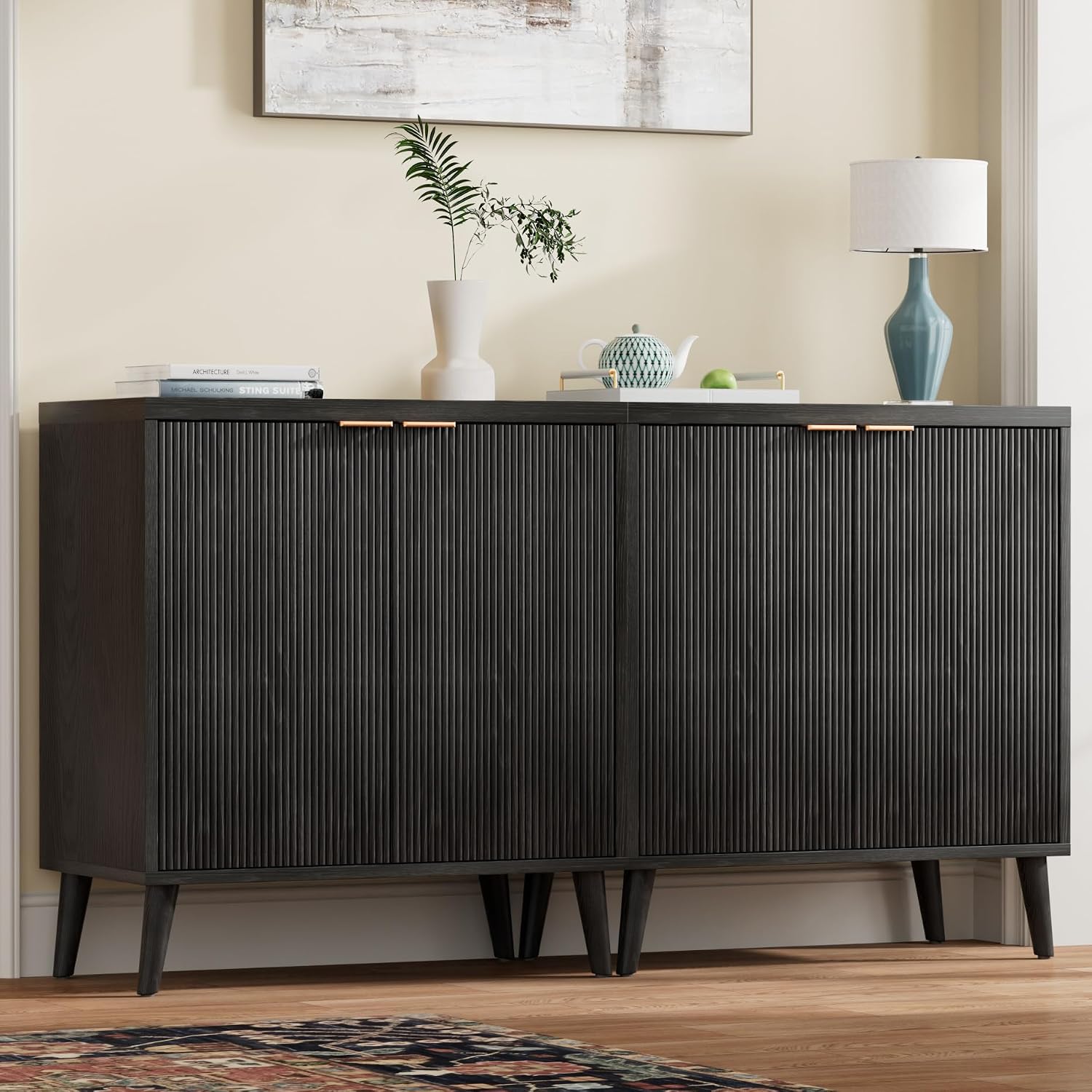 Buffet cannelé avec rangement, - Commercial Kitchen Rack avis et prix